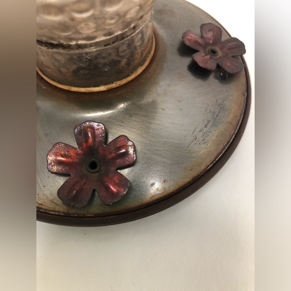 Vintage Hummingbird Feeder, Antique Glass Feeders for Outdoor - Picture 5 of 6